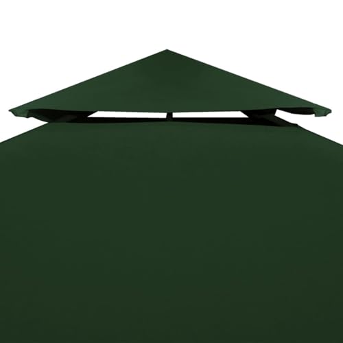 Vopese Gartenpavillon Ersatzdach Grün 3x3m PVC beschichtet, für Regen und Sonne geeignet Model40876 von Vopese