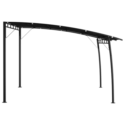 Vopese Gartenschutz Markise Pergola Anthrazit Stahl & Polyester 4x3x2.55m Freiluft Party Model47979 Vopese Gartenschutz Markise Pergola Anthrazit Stahl & Polyester 4x3x2.55m Freiluft Party Model47979 von Vopese