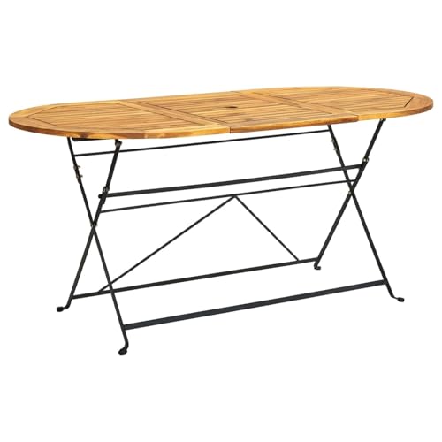Vopese Gartentisch 160x85x74 cm Akazie Massivholz Oval Terrasse und Balkon Model313162 Vopese Gartentisch 160x85x74 cm Akazie Massivholz Oval Terrasse und Balkon Model313162 von Vopese