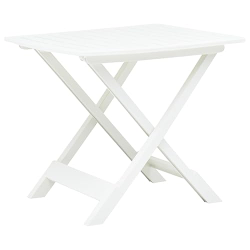 Vopese Gartentisch Klappbar Weiß 79 x 72 x 70 cm Kunststoff Terrasse und Balkon Model48790 Vopese Gartentisch Klappbar Weiß 79 x 72 x 70 cm Kunststoff Terrasse und Balkon Model48790 von Vopese