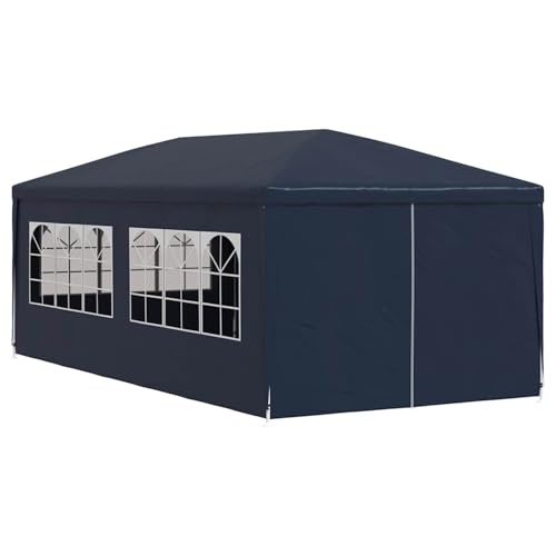 Vopese Gartenzelt Partyzelt Blau 6x3x2.55m UV- und wasserbeständig für Gartenfeste Model90337 von Vopese
