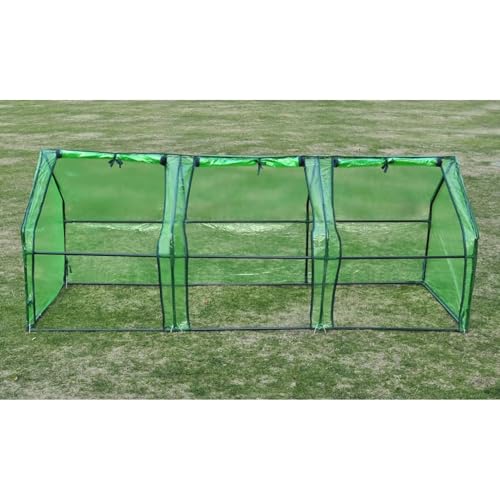 Vopese Gewächshaus für Hobbygärtner | 240x90x90 cm | Grün | Schutz vor Kälte & Sonne Model40620 von Vopese