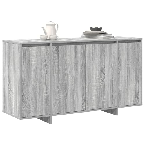Vopese Grau Sideboard Graues Sonoma Holzwerkstoff 135 x 41 x 75 cm Buffetschrank Model3333891 Vopese Grau Sideboard Graues Sonoma Holzwerkstoff 135 x 41 x 75 cm Buffetschrank Model3333891 von Vopese