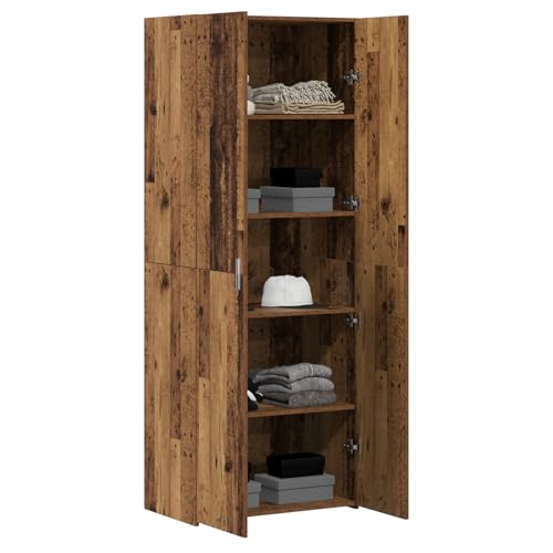 Vopese Highboard Altes Holz 70x42.5x185 cm Holzwerkstoff küchenschränke einzeln Model3365588 von Vopese