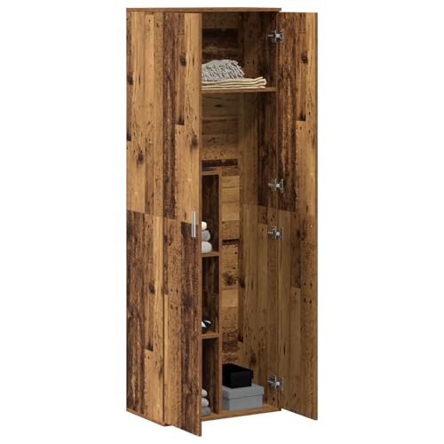 Vopese Highboard Altholz 60x35x180 cm Holzwerkstoff küchenschränke einzeln Model3365567 von Vopese