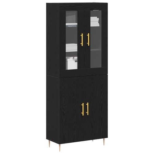 Vopese Highboard Schwarze Eiche 69.5x34x180 cm Holzwerkstoff küchenschränke einzeln Model3334348 Vopese Highboard Schwarze Eiche 69.5x34x180 cm Holzwerkstoff küchenschränke einzeln Model3334348 von Vopese