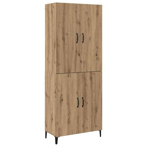 Vopese Hochboard 2 pcs Eiche handwerklich 69,5 x 34 x 180 cm Highboard Model3394570 von Vopese