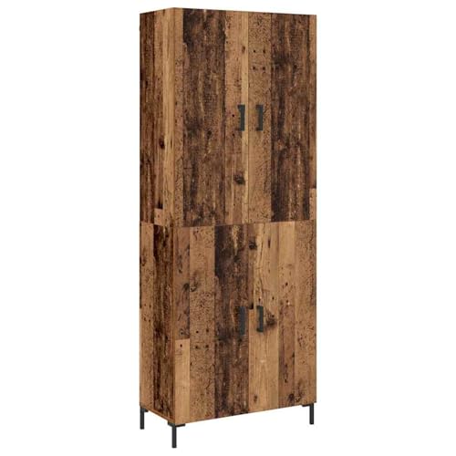 Vopese Hochboard Altholz 69,5 x 34 x 180 cm Holzwerkstoff Highboard Model3394539 von Vopese