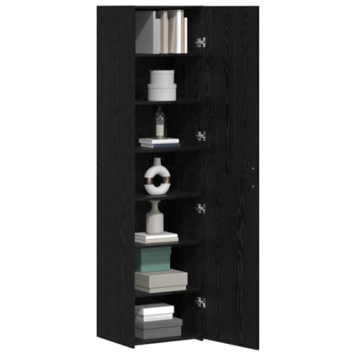 Vopese Hochboard Schwarze Eiche 45x42.5x185 cm Holzwerkstoff küchenschränke einzeln Model3365584 Vopese Hochboard Schwarze Eiche 45x42.5x185 cm Holzwerkstoff küchenschränke einzeln Model3365584 von Vopese
