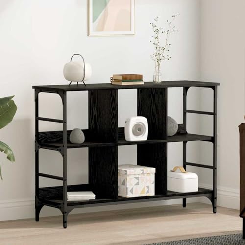 Vopese Holzsideboard Modernes Wohnzimmerregal - Stauraum Lösung mit minimalistischem Design, brauner Holzwerkstoff, für Wohnzimmer oder Essbereich Model883527 von Vopese