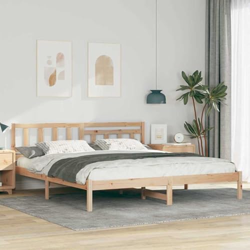Vopese Kiefernbett mit klassischem Charme und modernem Stil - Einfach zu pflegen, perfekt für jedes Schlafzimmer Model872221 Vopese Kiefernbett mit klassischem Charme und modernem Stil - Einfach zu pflegen, perfekt für jedes Schlafzimmer Model872221 von Vopese