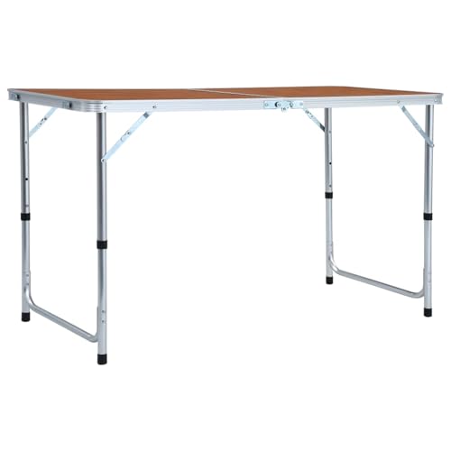 Vopese Klappbarer Campingtisch Aluminium 120 x 60 cm Campingtisch Model48172 Vopese Klappbarer Campingtisch Aluminium 120 x 60 cm Campingtisch Model48172 von Vopese