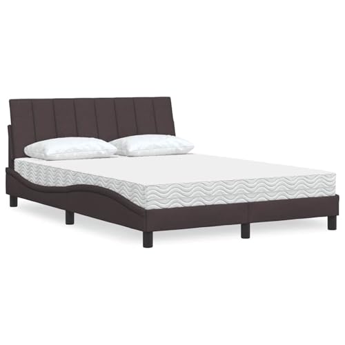 Vopese Komfortables Bett mit Matratze, Dunkelbraun, 208 x 145 x 74,5 cm, für erholsamen Schlaf - Hanko Model3310527 Vopese Komfortables Bett mit Matratze, Dunkelbraun, 208 x 145 x 74,5 cm, für erholsamen Schlaf - Hanko Model3310527 von Vopese