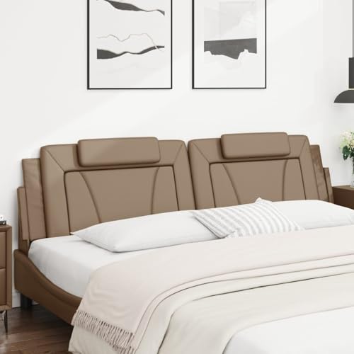 Vopese Kopfteil-Kissen Cappuccino-Braun 200 cm Kunstleder Bed Headboard Model374818 Vopese Kopfteil-Kissen Cappuccino-Braun 200 cm Kunstleder Bed Headboard Model374818 von Vopese