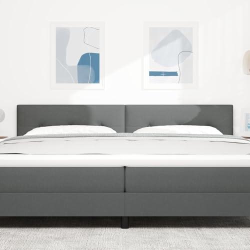 Vopese Kopfteil Knopfgepolstert Dunkelgrau 200 cm Stoff Bed Headboard Model42007190 Vopese Kopfteil Knopfgepolstert Dunkelgrau 200 cm Stoff Bed Headboard Model42007190 von Vopese