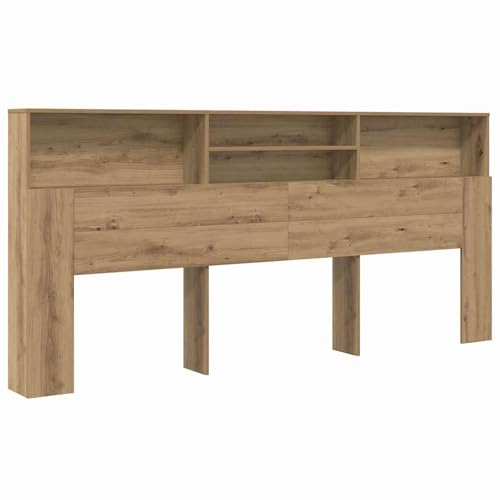 Vopese Kopfteil Schrank Eiche handwerklich 220 x 19 x 101.5 cm Nachttisch Model879448 von Vopese