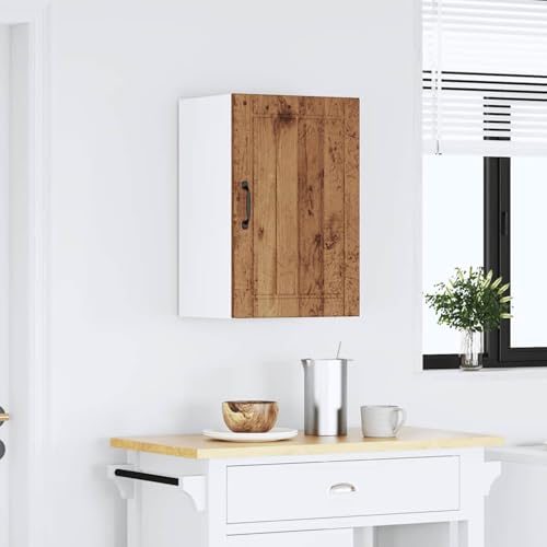 Vopese Küchen-Hängeschrank Lucca Altholz-Optik Holzwerkstoff küchenschränke einzeln Model853795 von Vopese