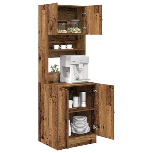 Vopese Küchenschrank Altes Holz 60x50x180 cm Holzwerkstoff küchenschränke einzeln Model3365555 Vopese Küchenschrank Altes Holz 60x50x180 cm Holzwerkstoff küchenschränke einzeln Model3365555 von Vopese