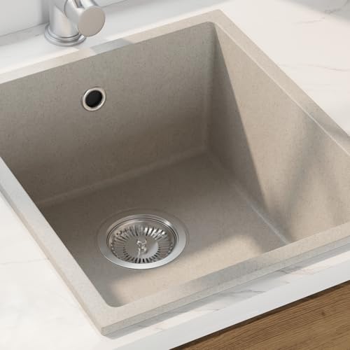 Vopese Küchenspüle mit Überlaufloch Beiger Granit Küchenspüle Model4012353 Vopese Küchenspüle mit Überlaufloch Beiger Granit Küchenspüle Model4012353 von Vopese