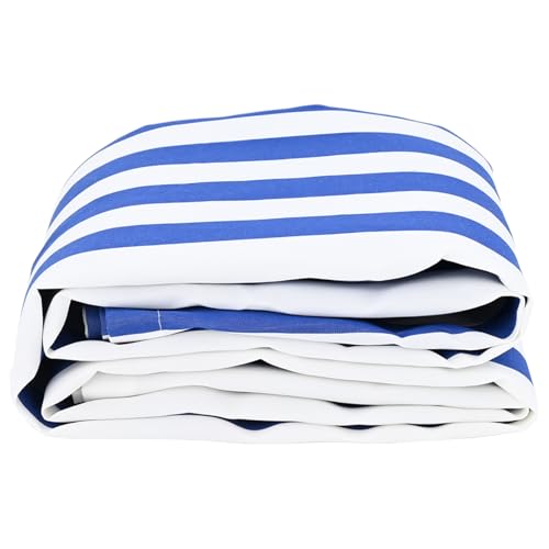 Vopese Markisen-Ersatzstoff Blau und Weiß 10x1.6 m Sonnenschirm Model42000813 von Vopese