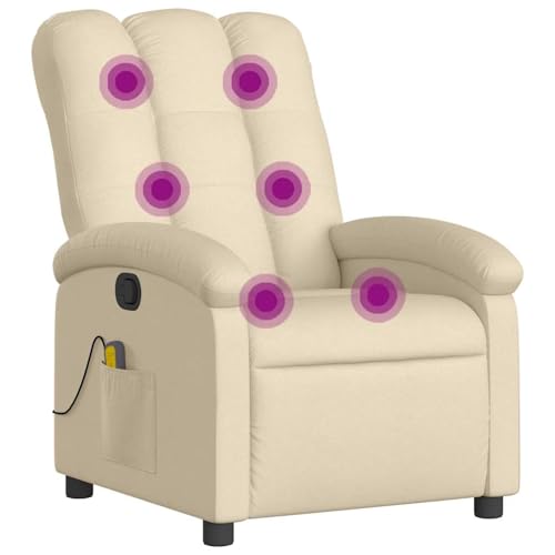 Vopese Massage-Relaxsessel, cremefarbener Stoff Loungesessel Model3205387 Vopese Massage-Relaxsessel, cremefarbener Stoff Loungesessel Model3205387 von Vopese