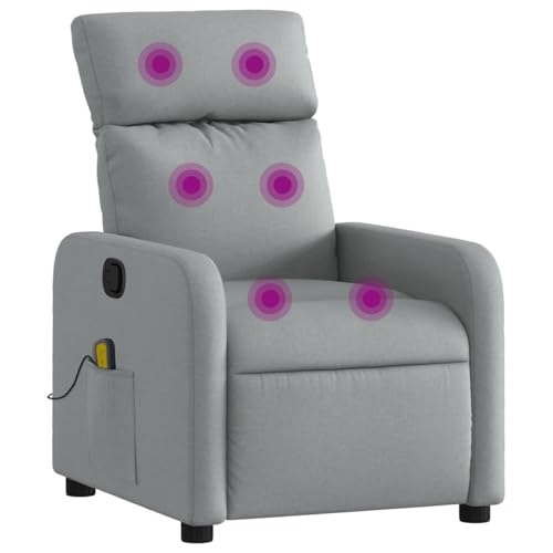 Vopese Massage-Relaxsessel Hellgrau Stoff Loungesessel Model3206863 Vopese Massage-Relaxsessel Hellgrau Stoff Loungesessel Model3206863 von Vopese
