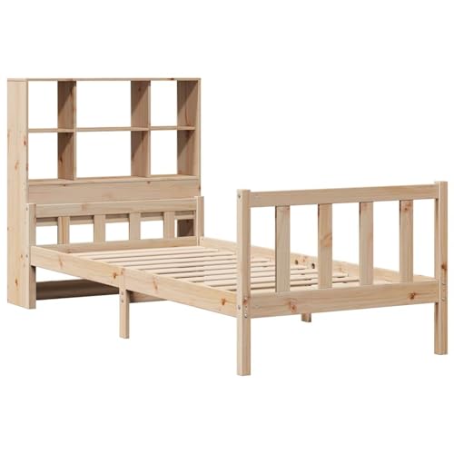 Vopese Massivholzbett mit Regal ohne Matratze 90x190 cm Kiefer Bett Holz Model3322119 Vopese Massivholzbett mit Regal ohne Matratze 90x190 cm Kiefer Bett Holz Model3322119 von Vopese