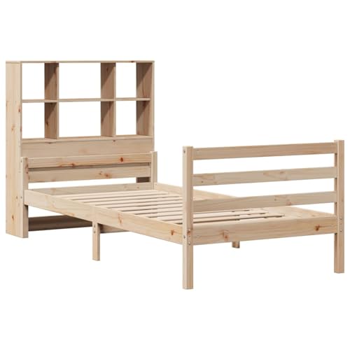 Vopese Massivholzbett mit Regal ohne Matratze 90x200 cm Kiefer Bett Holz Model3322231 Vopese Massivholzbett mit Regal ohne Matratze 90x200 cm Kiefer Bett Holz Model3322231 von Vopese