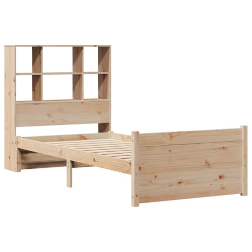 Vopese Massivholzbett mit Regal ohne Matratze 90x200 cm Kiefer Bett Holz Model3322465 Vopese Massivholzbett mit Regal ohne Matratze 90x200 cm Kiefer Bett Holz Model3322465 von Vopese