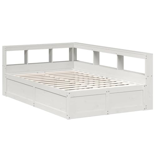 Vopese Massivholzbett mit Regal ohne Matratze Weiß 140x190 cm Kiefer Bett Holz Model3324473 Vopese Massivholzbett mit Regal ohne Matratze Weiß 140x190 cm Kiefer Bett Holz Model3324473 von Vopese
