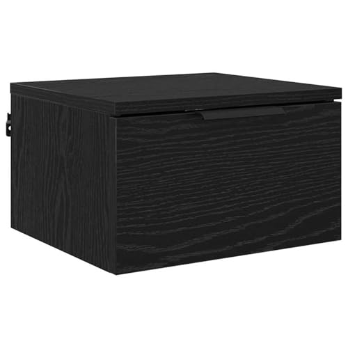 Vopese Nachttisch Schwarze Eiche 34 x 30 x 20 cm Holzwerkstoff Nachttisch Model880813 von Vopese