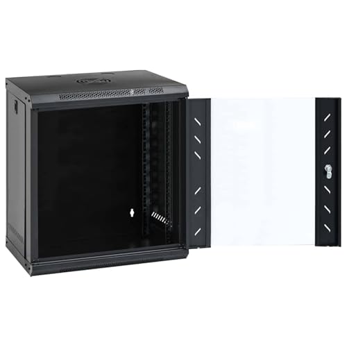 Vopese Netzwerkschrank mit Speicher Schwarz 53 x 45 x 60 cm Stahl Netzwerkschrank Model42017655 Vopese Netzwerkschrank mit Speicher Schwarz 53 x 45 x 60 cm Stahl Netzwerkschrank Model42017655 von Vopese