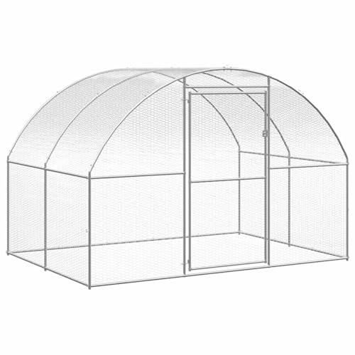 Vopese Outdoor-Hühnerstall 3x2x2 m Verzinkter Stahl Hühnerstall Model171463 von Vopese