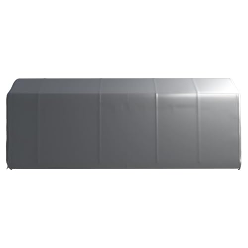 Vopese PE Mehrzweckzelt 300x600x240cm, grau, UV-beständig, Outdoor-Event-Zelt, mit Sturmankern Model3079588 von Vopese