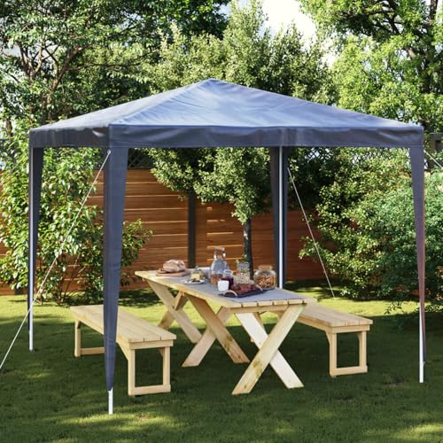 Vopese Partyzelt 2,5x2,5 m Blau Festivalzelt für Camping Model48502 von Vopese