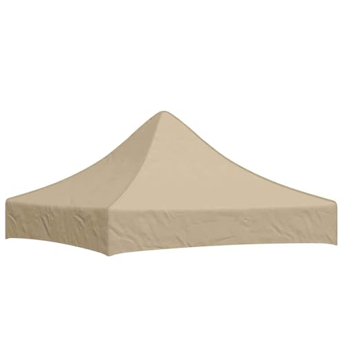 Vopese Partyzelt-Dach 2x2 m Beige 270 g/m2 Partyzeltdach Model315340 von Vopese