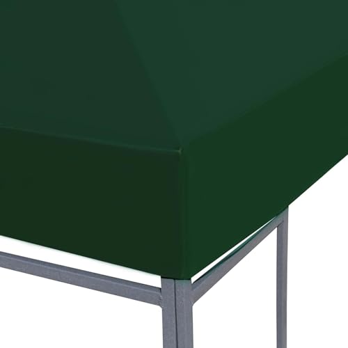 Vopese Pavillonabdeckung 3x3m Grün wasserbeständig mit Klettverschluss - Sonnenschutz für Freiluft Model44779 von Vopese