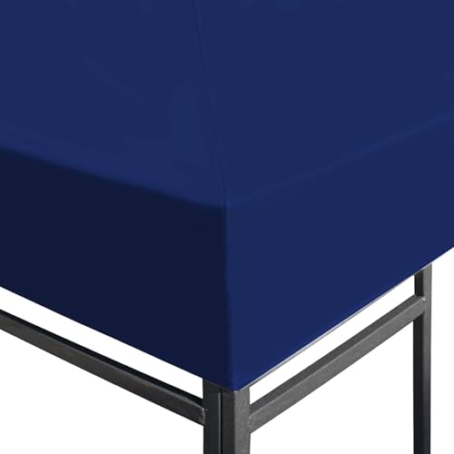 Vopese Pavillonabdeckung Blau 3x3m wasserdicht Sonnenschutz mit Klettverschlüssen - Outdoor Living Model44782 von Vopese
