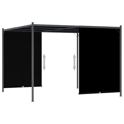 Vopese Pergola mit verschieblichem Dach | Anthrazit | Stahl & Polyester | Garten & Terrasse Model49324 Vopese Pergola mit verschieblichem Dach | Anthrazit | Stahl & Polyester | Garten & Terrasse Model49324 von Vopese