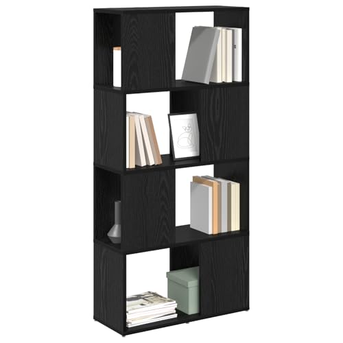 Vopese Regal Schwarze Eiche Holzwerkstoff 60 x 24 x 124 cm TV Cabinet Model875196 Vopese Regal Schwarze Eiche Holzwerkstoff 60 x 24 x 124 cm TV Cabinet Model875196 von Vopese