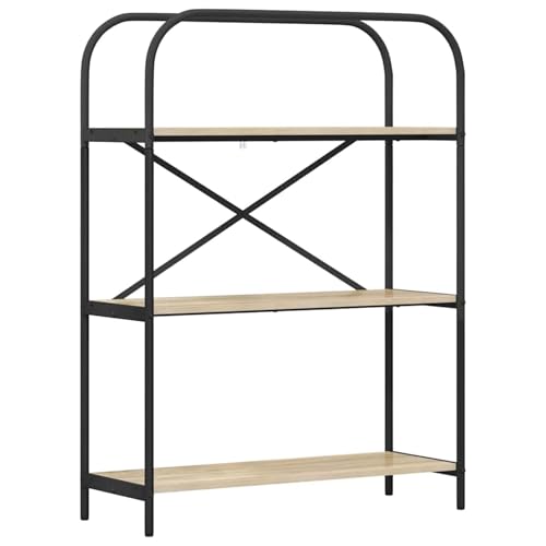 Vopese Regal Sonoma Eiche 80 x 30 x 109 cm Holzwerkstoff Regal Model879846 Vopese Regal Sonoma Eiche 80 x 30 x 109 cm Holzwerkstoff Regal Model879846 von Vopese