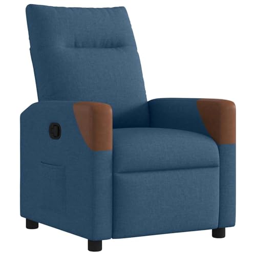 Vopese Relaxsessel Blau Stoff Loungesessel Model4104815 von Vopese