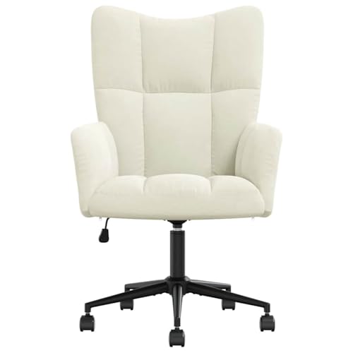 Vopese Relaxsessel Cremeweiß Samt Relaxsessel Model328181 von Vopese