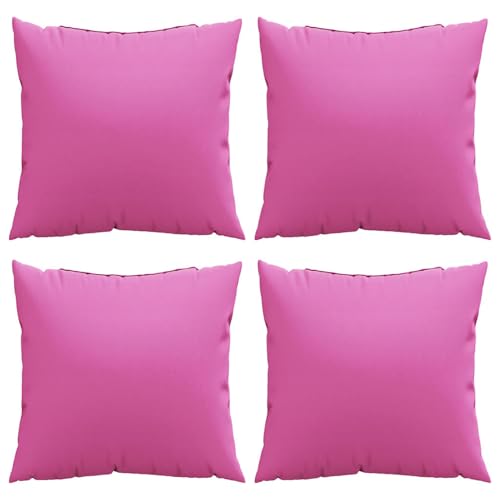 Vopese Rosafarbener Kissenbezug 60x60 cm - Moderner Bezug für Wohnzimmer und Schlafzimmer, weiche Polyesterqualität Model360423 von Vopese