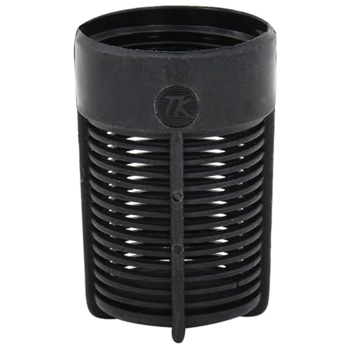 Vopese Saugschlauch mit PVC-Anschlüssen Schwarz 1" 7 m PVC Saugschlauch Model151077 von Vopese
