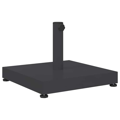 Vopese Schirmständer für draußen Dunkelgrau 45 x 45 x 31,5 cm Schirmständer Model42010005 von Vopese