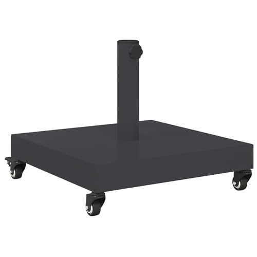 Vopese Schirmständer für draußen Dunkelgrau 45 x 45 x 32 cm Schirmständer Model42010009 von Vopese