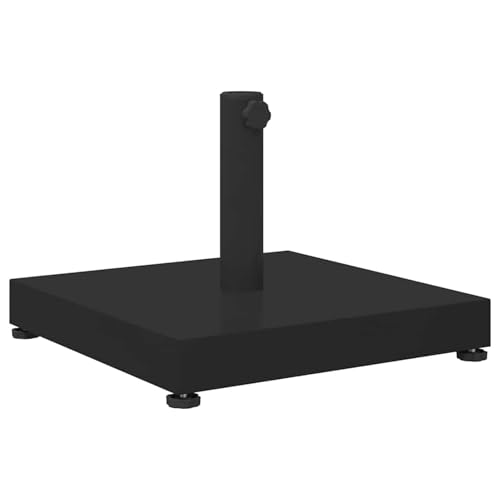 Vopese Schirmständer für draußen Schwarz 45 x 45 x 31,5 cm Schirmständer Model42010004 von Vopese