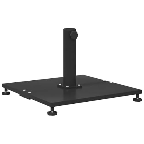 Vopese Schirmständer für draußen Schwarz 45 x 45 x 31 cm Stahl Schirmständer Model42009946 von Vopese