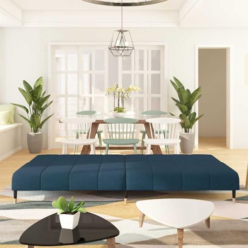 Vopese Schlafsofa 2-Sitzer Blau Samt Schlafcouch Model375873 Vopese Schlafsofa 2-Sitzer Blau Samt Schlafcouch Model375873 von Vopese